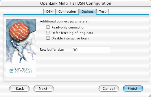 OpenLink Generic ODBC Setup Dialog