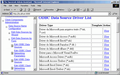Data Source Forms