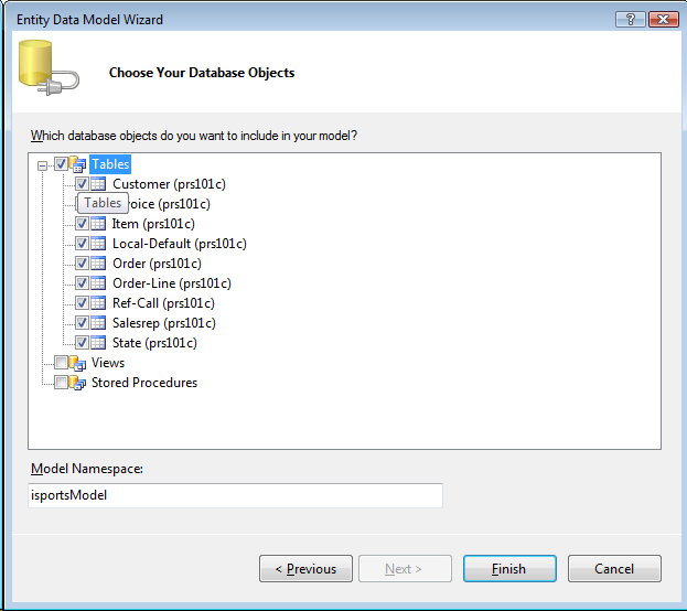 Database Objects