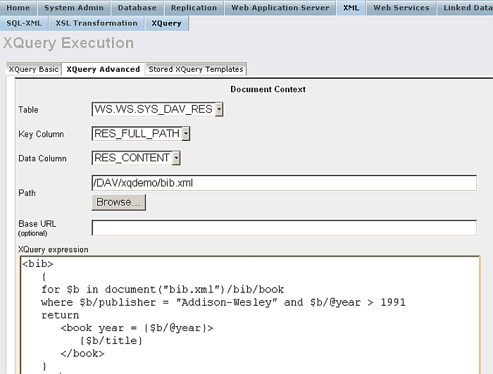 XQuery Test File Results