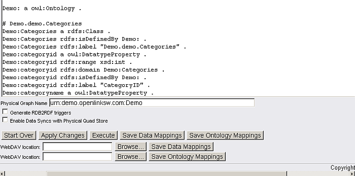 Generating Transient and/or Persistent Linked Data Views
