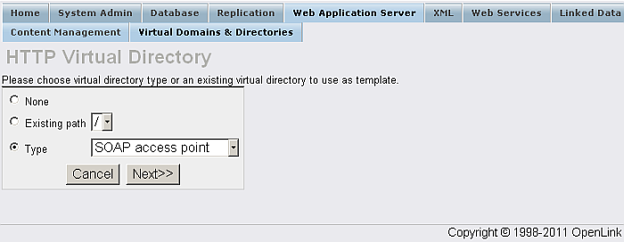 Virtual Directories Mappings