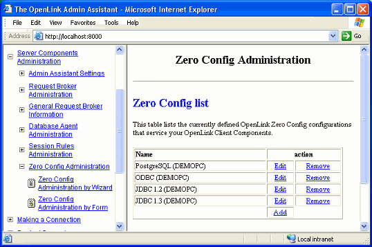 Zero Config by Forms - Admin Assistant Configuration
