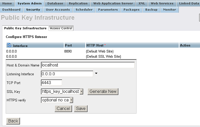 HTTPS Listener