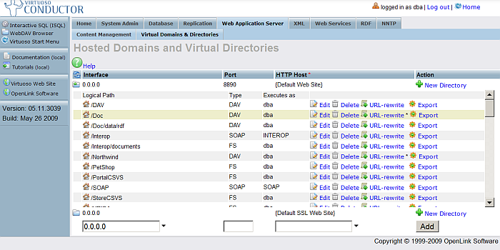 Migrating ASP.Net Applications to Virtuoso