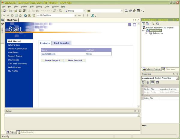 Databound Examples using MS Visual Studio