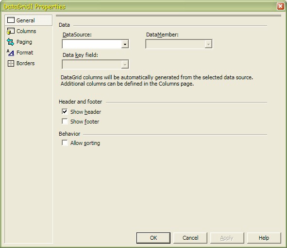 Databound Examples using MS Visual Studio