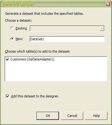 Databound Examples using MS Visual Studio