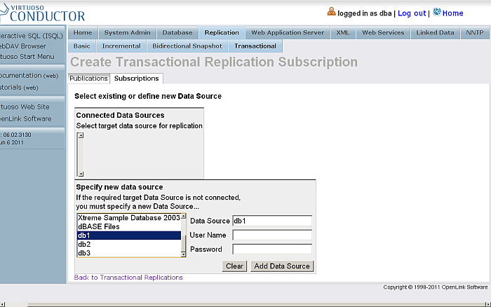 Bi-directional Replication Topology