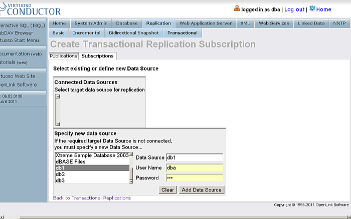 Bi-directional Replication Topology