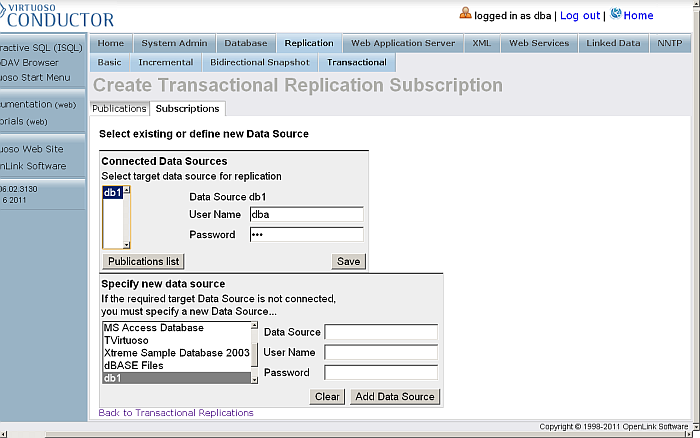 Bi-directional Replication Topology