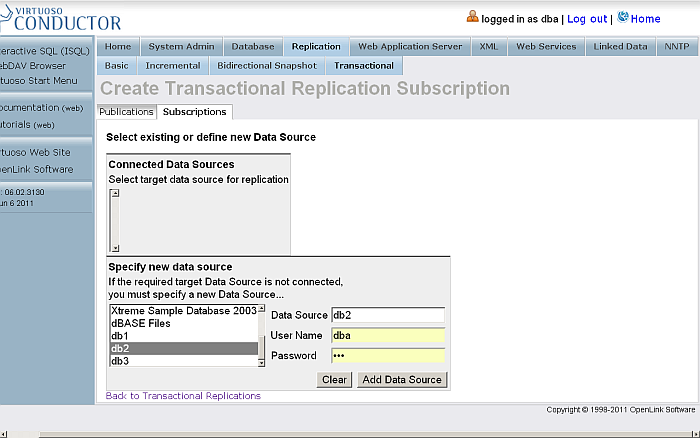 Bi-directional Replication Topology