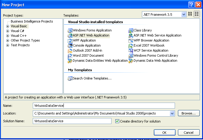 name for the project