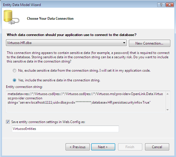 entity connect string