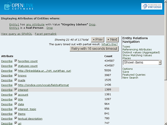 Faceted Navigation Example