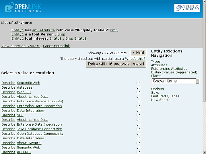 Faceted Navigation Example