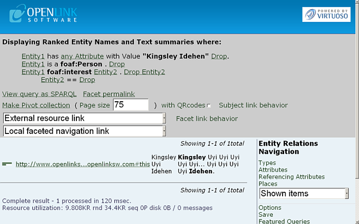 Faceted Navigation Example