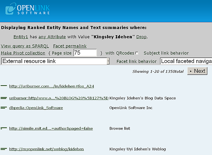 Faceted Navigation Example