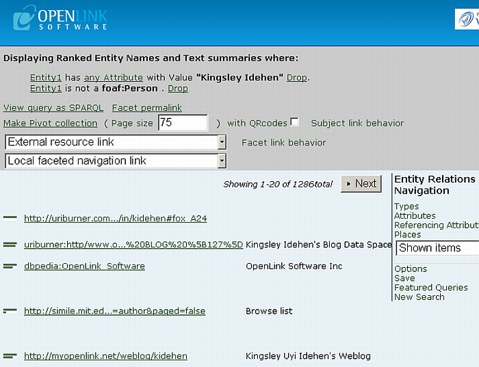 Faceted Navigation Example