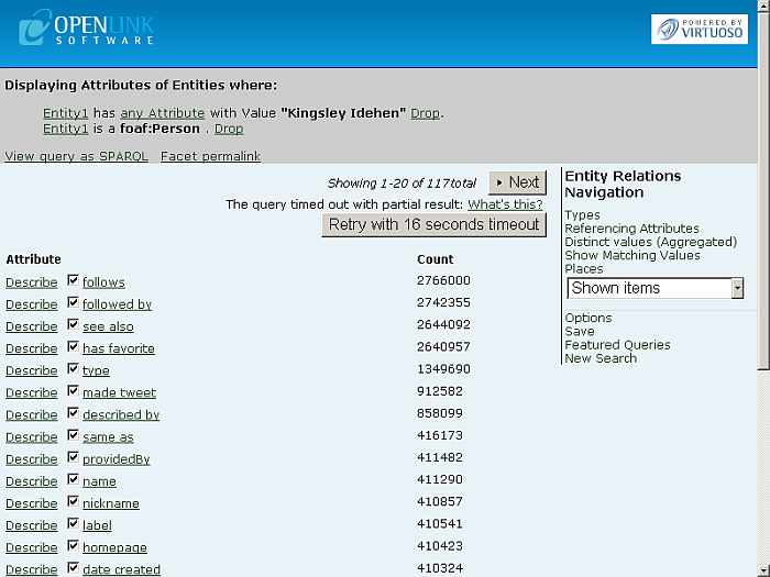 Faceted Navigation Example