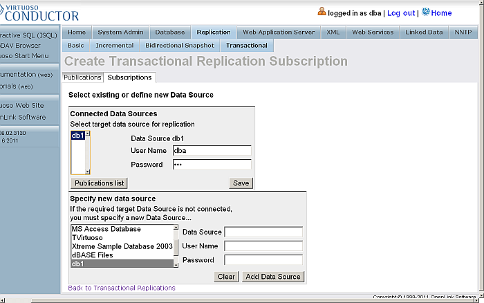 Chain Replication Topology