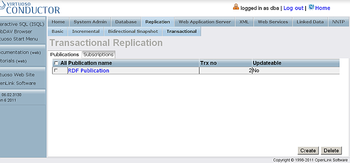 Chain Replication Topology