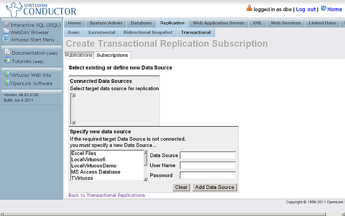 Chain Replication Topology