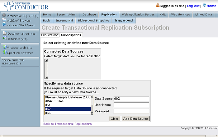 Chain Replication Topology