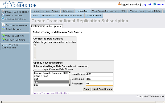 Chain Replication Topology