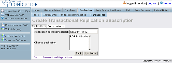 Chain Replication Topology
