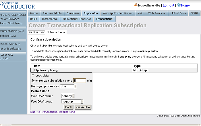 Chain Replication Topology