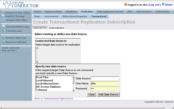 Chain Replication Topology