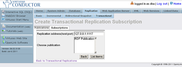 Star Replication Topology