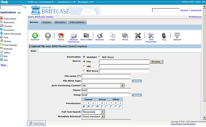 Using Briefcase UI
