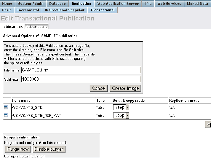 Transaction Replication - Advanced